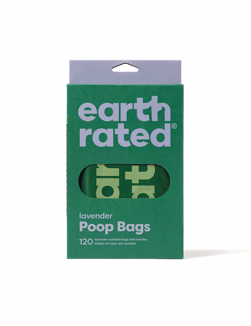 Earth Rated®hundbajspåsar med handtag