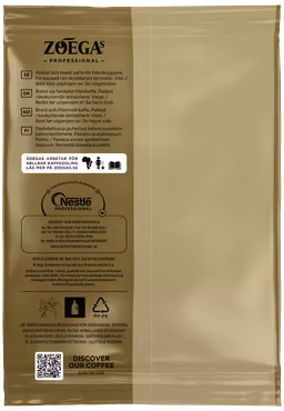 ZOÉGAS Professional Cultivo gemalen koffie 110 g