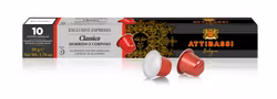 Attibassi Classico aluminium Nespresso cups