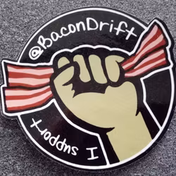 Stickers Bacondrift (5st)