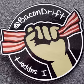 Stickers Bacondrift (5st)