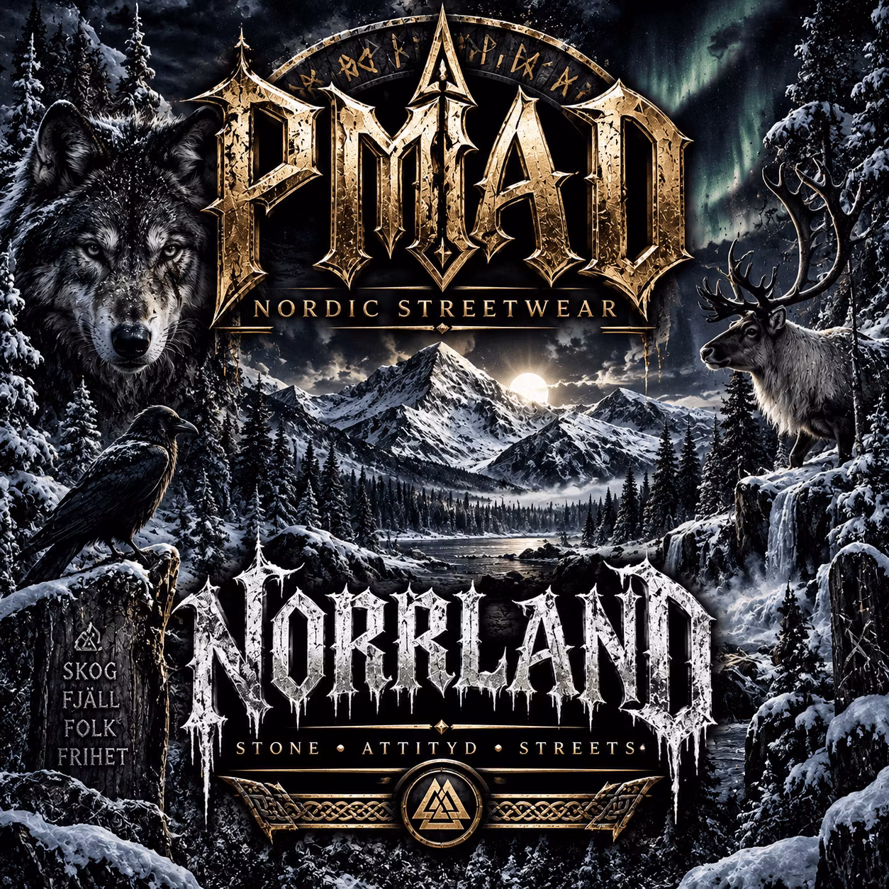 NORRLAND Vinyl CORE - PMAD Nordic Streetwear