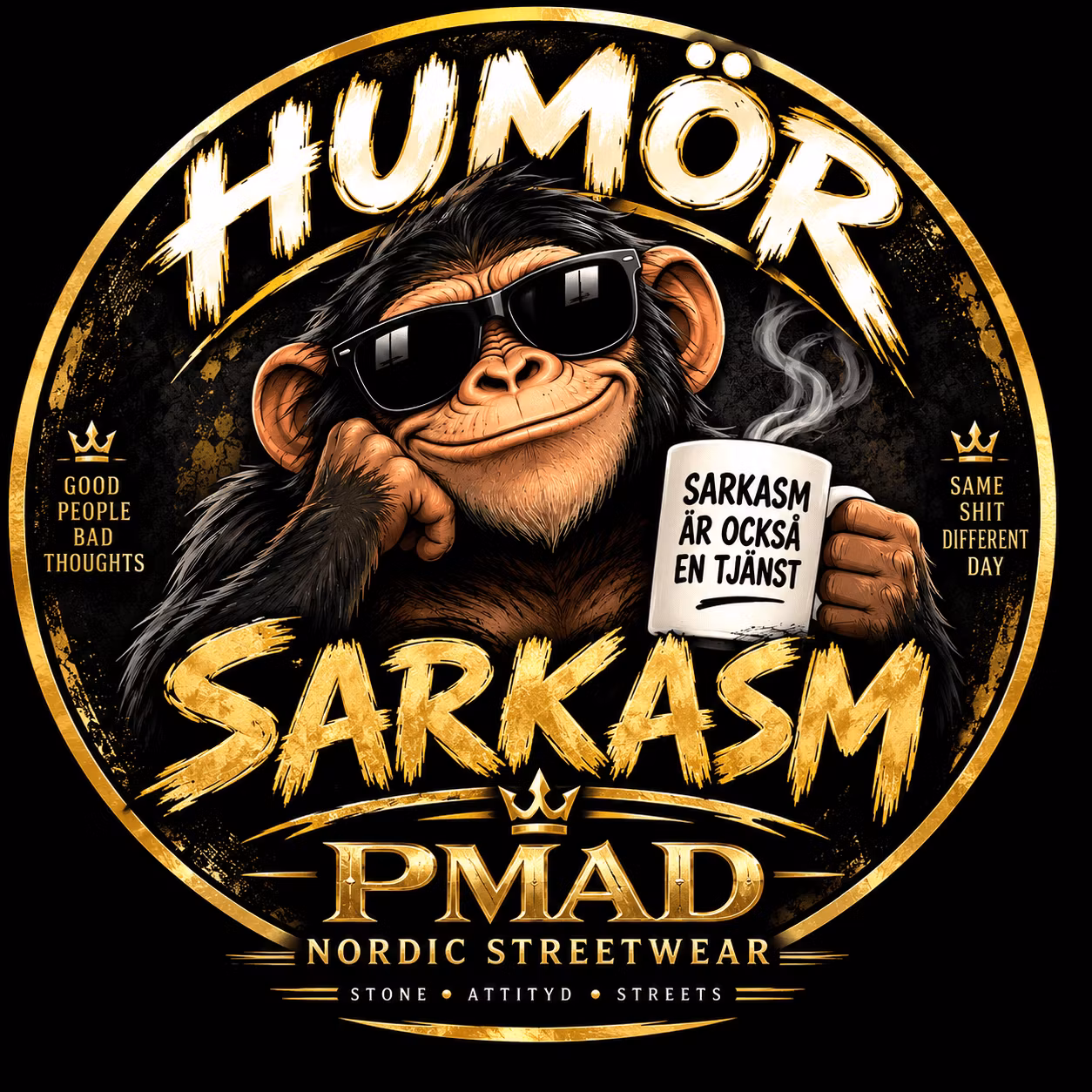 HUMOR , SARKASM - PMAD Nordic Streetwear