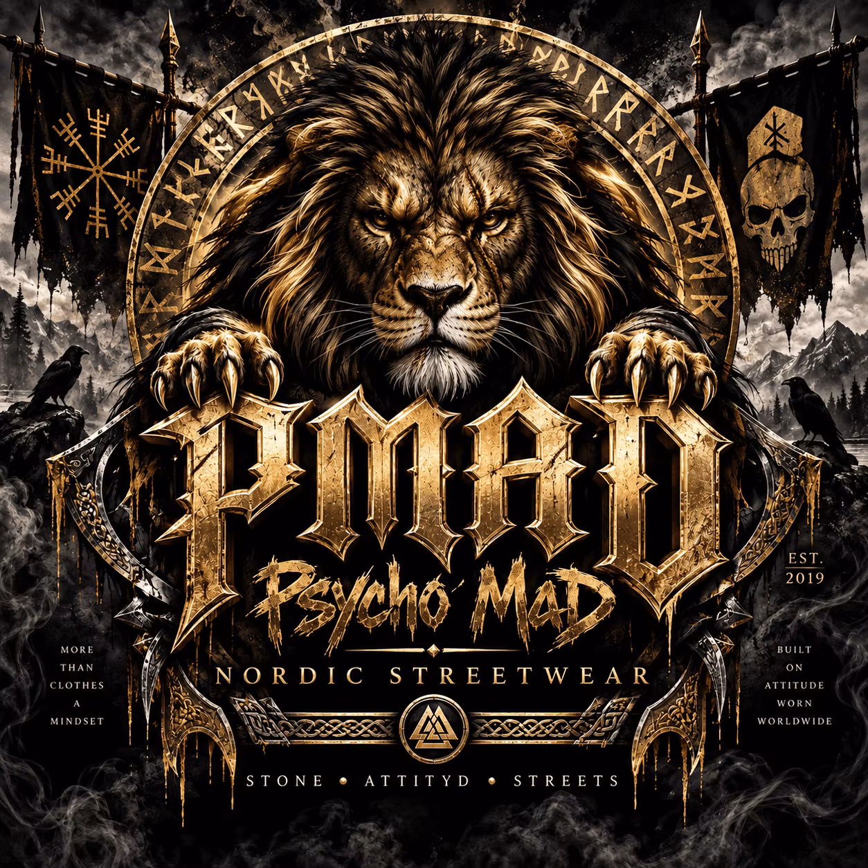 Leon-psycho - PMAD Nordic Streetwear