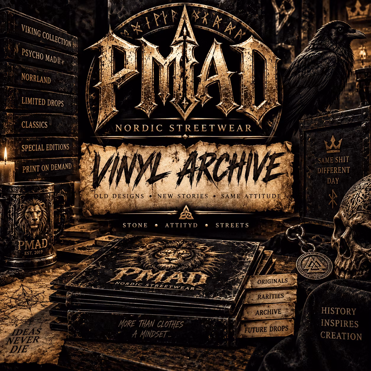 VINYL ARCHIVE - PMAD Nordic Streetwear