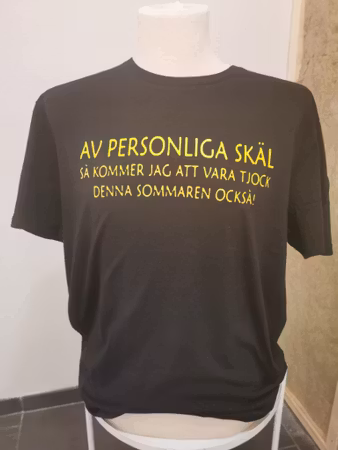 T-shirt : av personliga