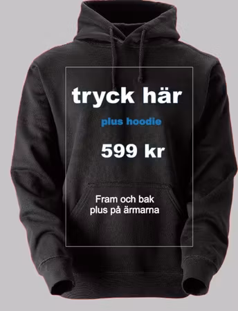 Profiltryck Hoodie
