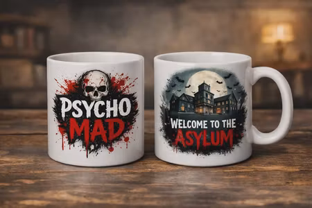 psycho cup dubbel tryck