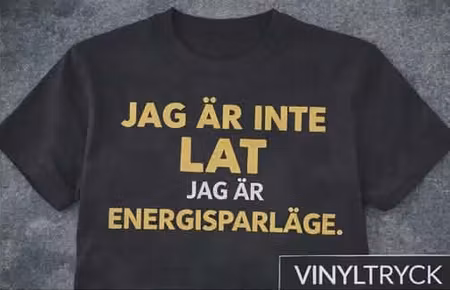 Jag är inte lat