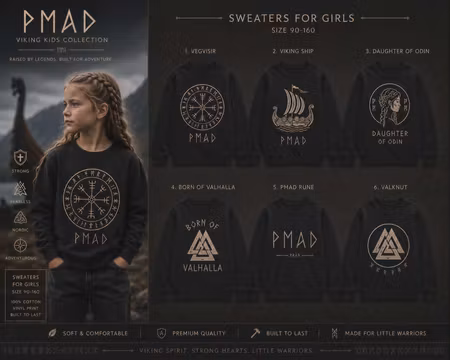 viking kids Sweater Tjej