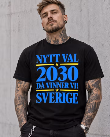 T-shirt Nytt val 2030