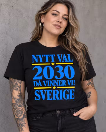 T-shirt Nytt val 2030