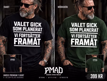 Valet gick som planerat T-shirt