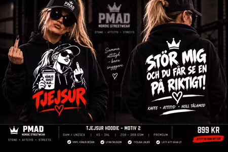 Tjejsur Hoodie 2.0