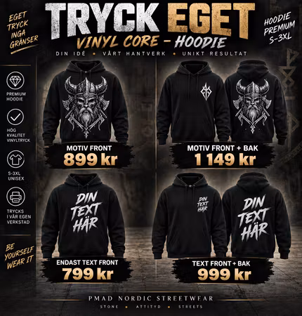 SKAPA DITT EGNA TRYCK  HOODIE