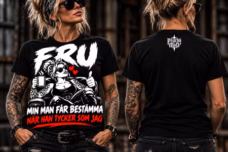 Fru – Min man får bestämma T-shirt