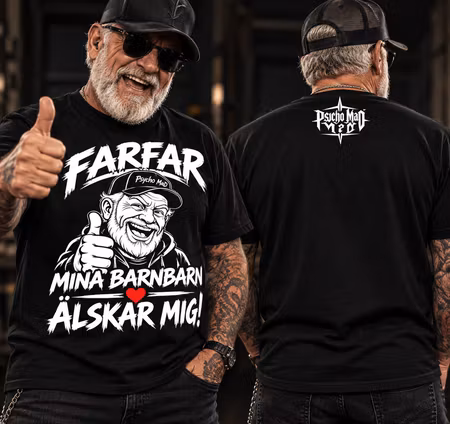 Farfar – Mina barnbarn älskar mig! T-shirt