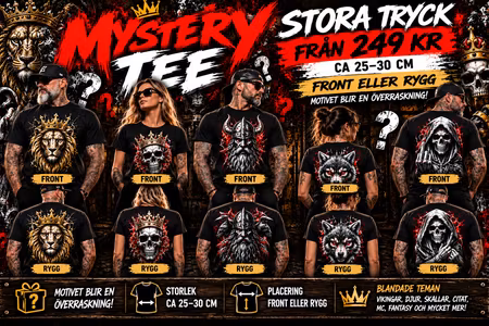 PMAD Mystery Tee – Överraska dig själv!