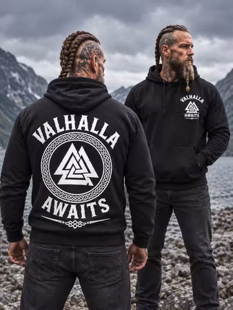VIKINGS HOODIE VALHALLA