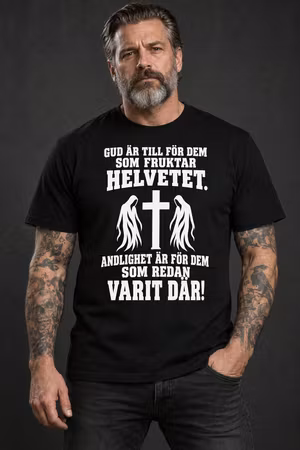 Andlighet är för dem som redan varit där – T-shirt