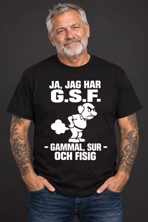 Ja, jag har G.S.F. – T-shirt