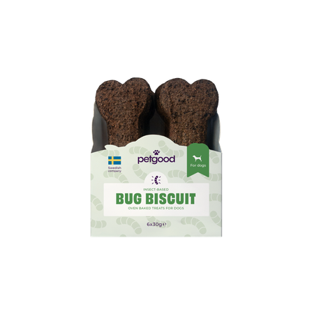 Petgood® Insektsbaserade Hundkex 180g