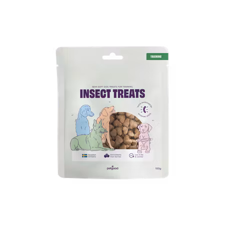  Petgood® Insektsbaserat Hundgodis För Träning 100g