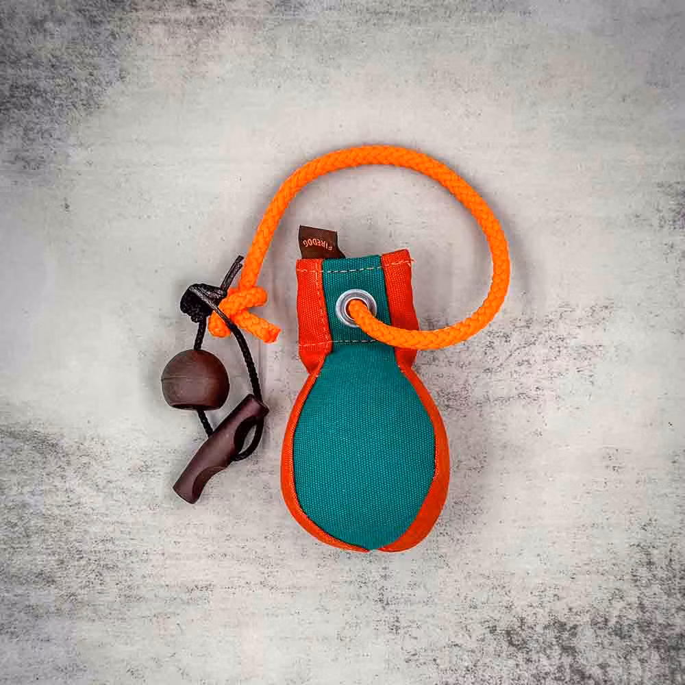 Firedog Dummyboll Markering – Grön/orange 150g
