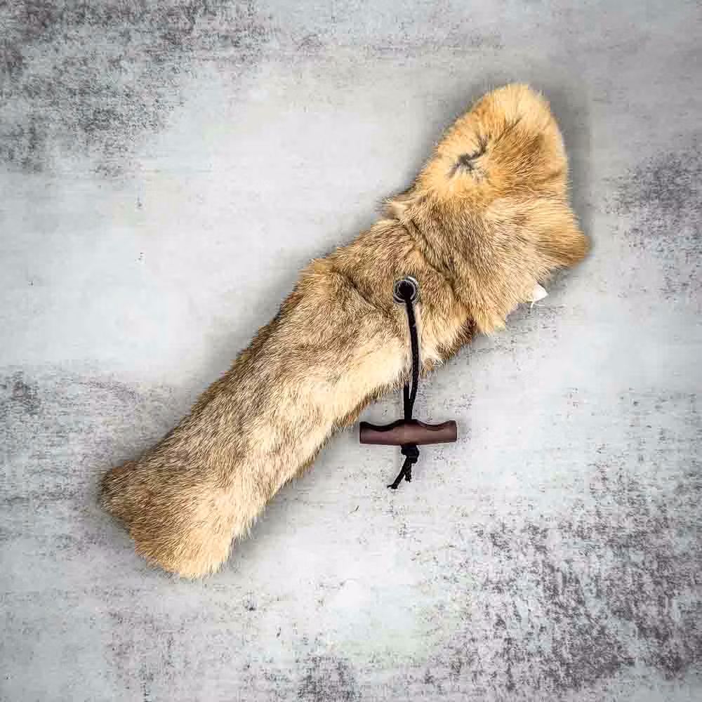 Firedog Dummy av kaninskinn 250g