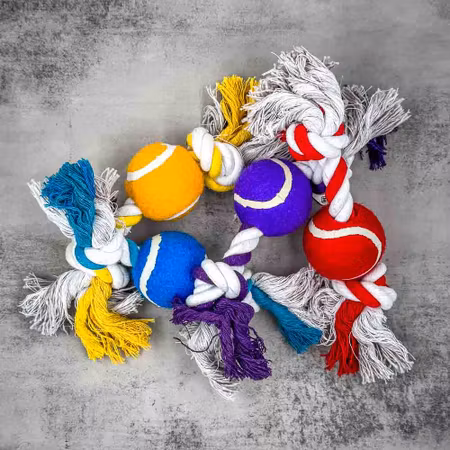 Färgglad Repboll Liten 30 cm, mix färger