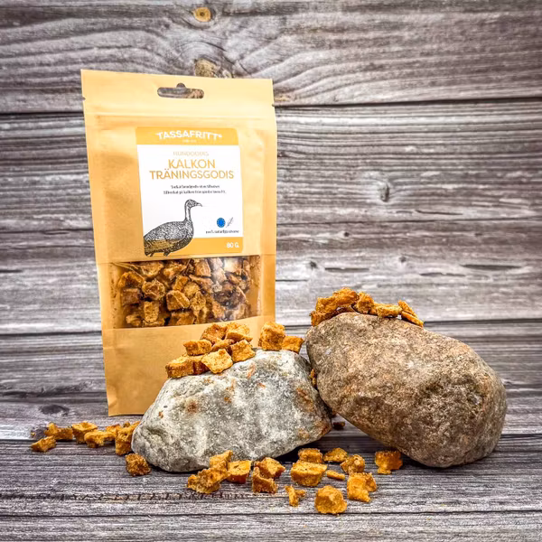 Tassafritt Träningsgodis Kalkon 80g