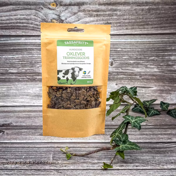 Tassafritt Träningsgodis Oxlever 80g