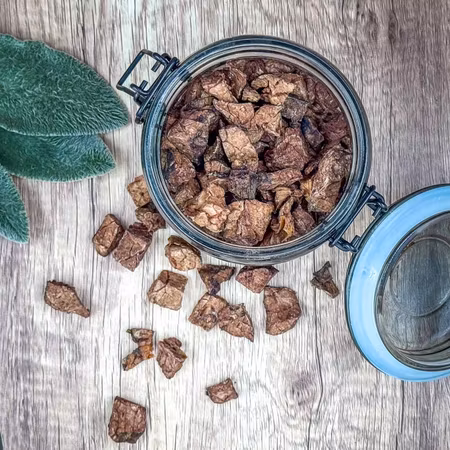 Tassafritt® Träningsgodis Lammlunga 80g