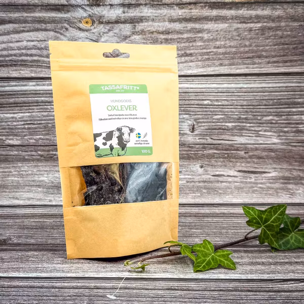 Tassafritt Oxlever 100g