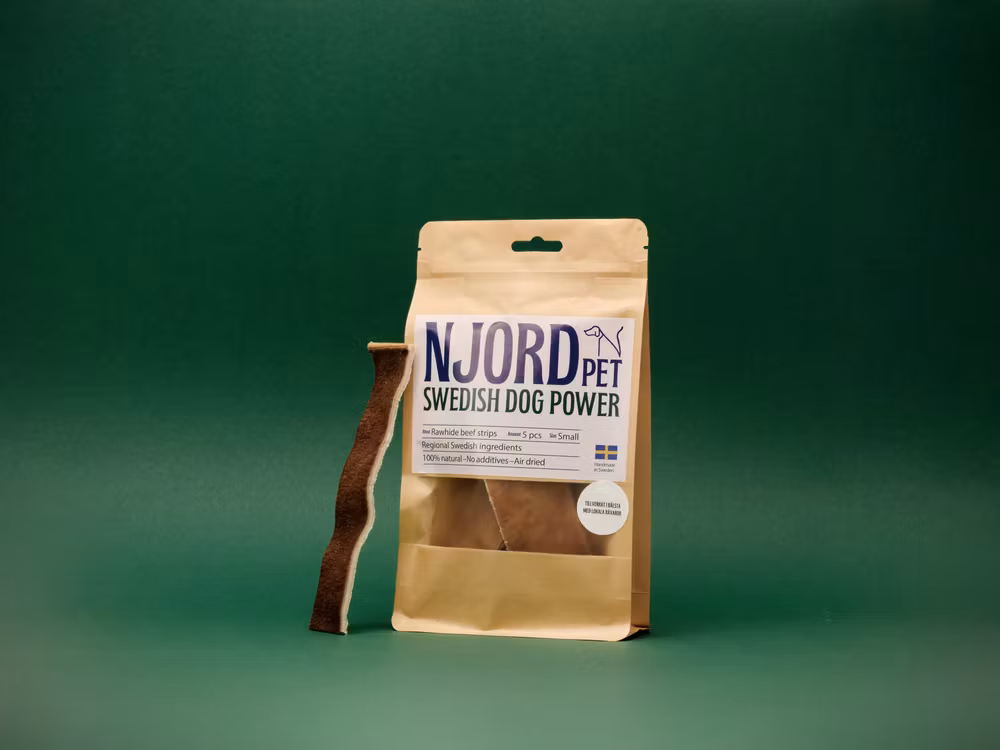 NJORD Pet Nötstrips Small – 5-pack