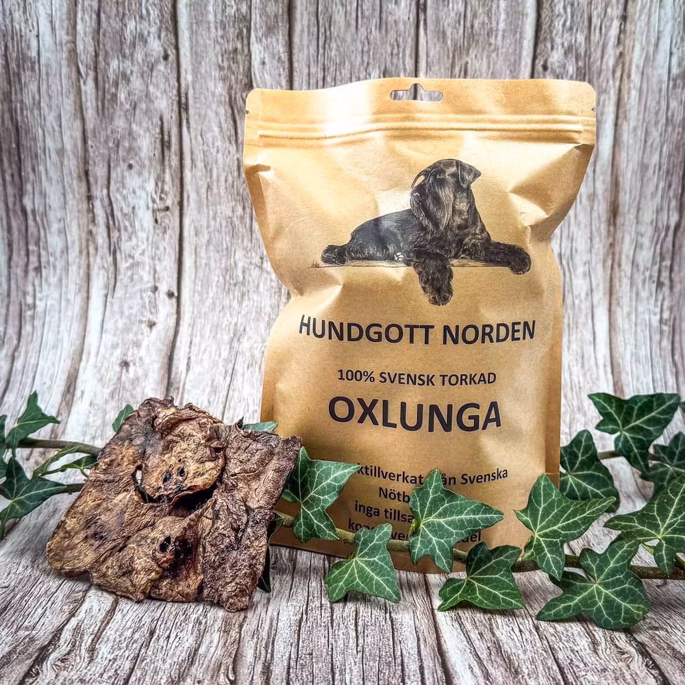 Hundgott Norden Torkad Oxlunga 60-90 g