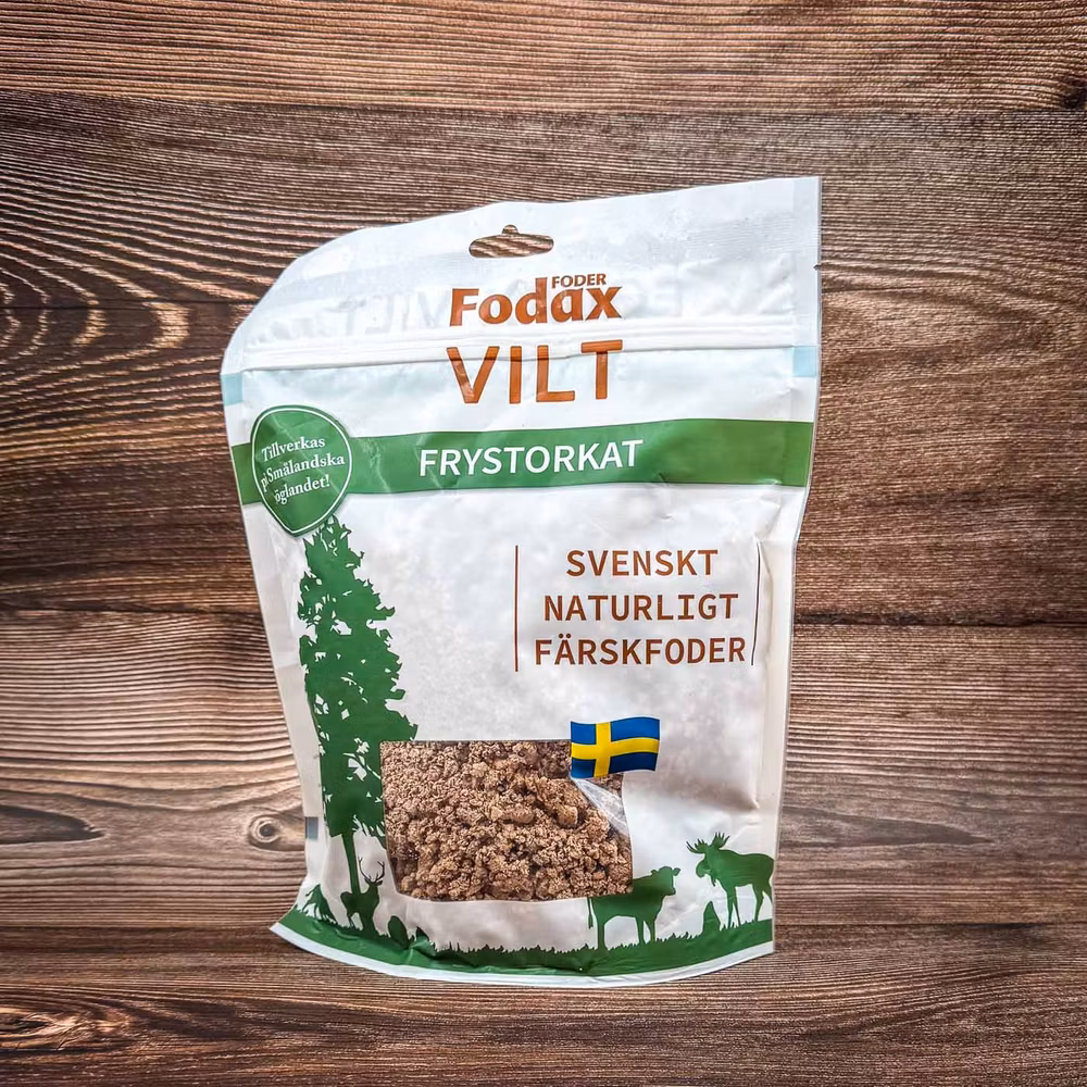 Fodax Frystorkat Vilt 300g