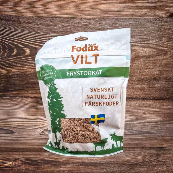 Fodax Frystorkat Vilt 300g