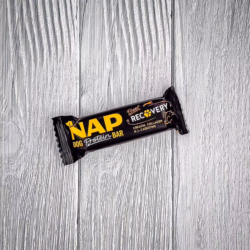 NAP RECOVERY Dog Protein Bar – Nöt 50 g