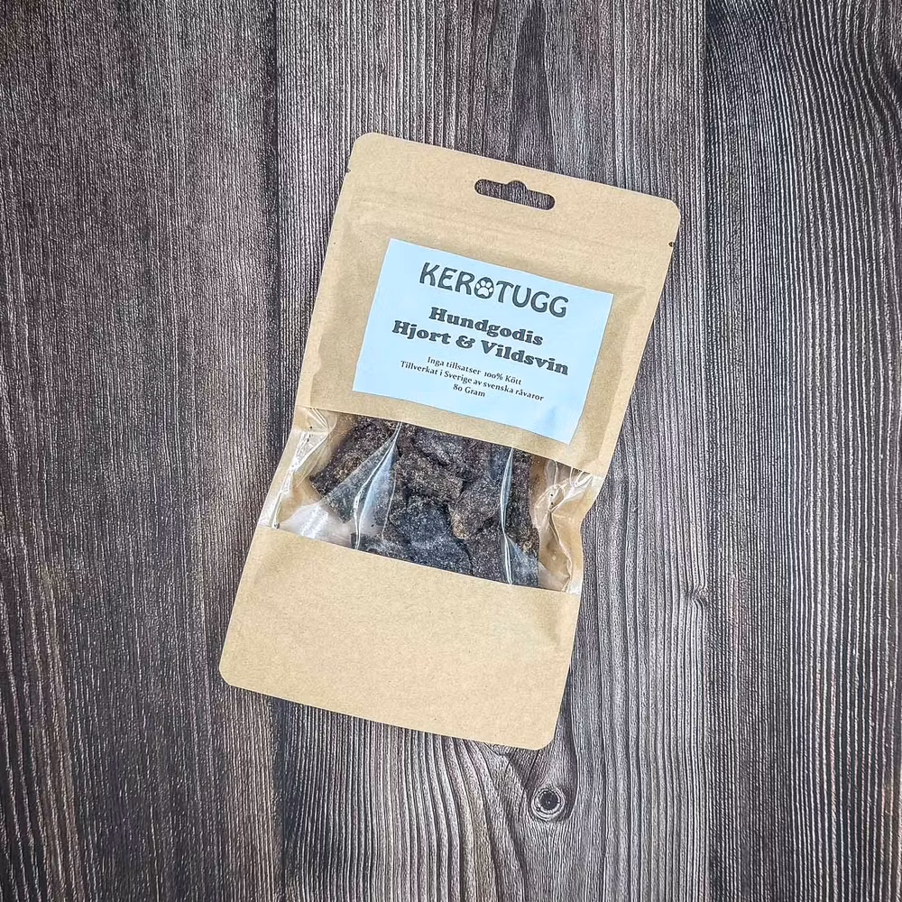 Kerotugg Hundgodis Hjort & Vildsvin 80 g