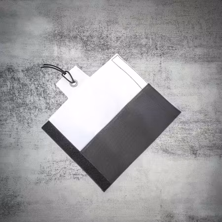 Firedog Dummyöverdrag för valpar – svart/vit