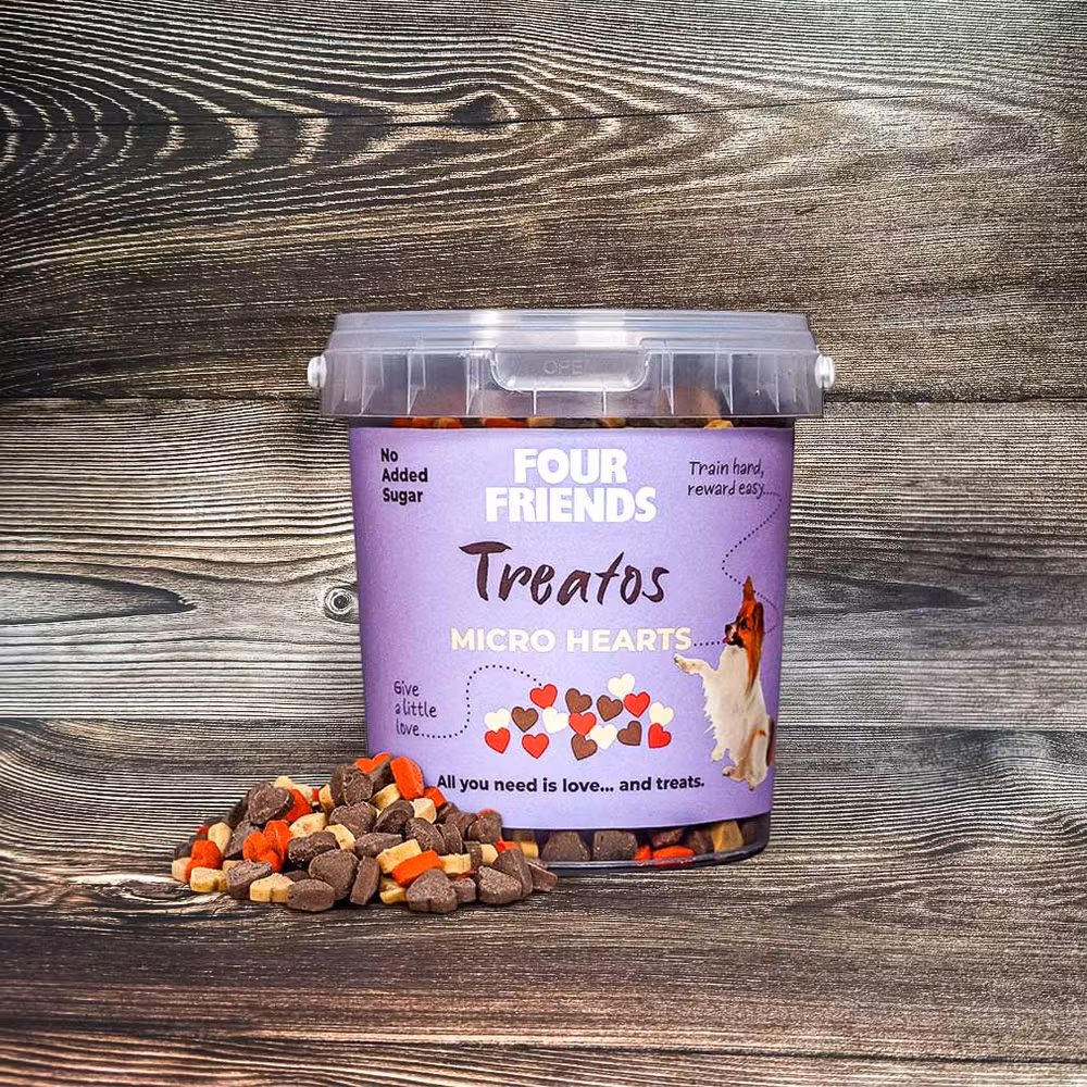 FourFriends Treatos Micro Hearts 500 g đȘđș