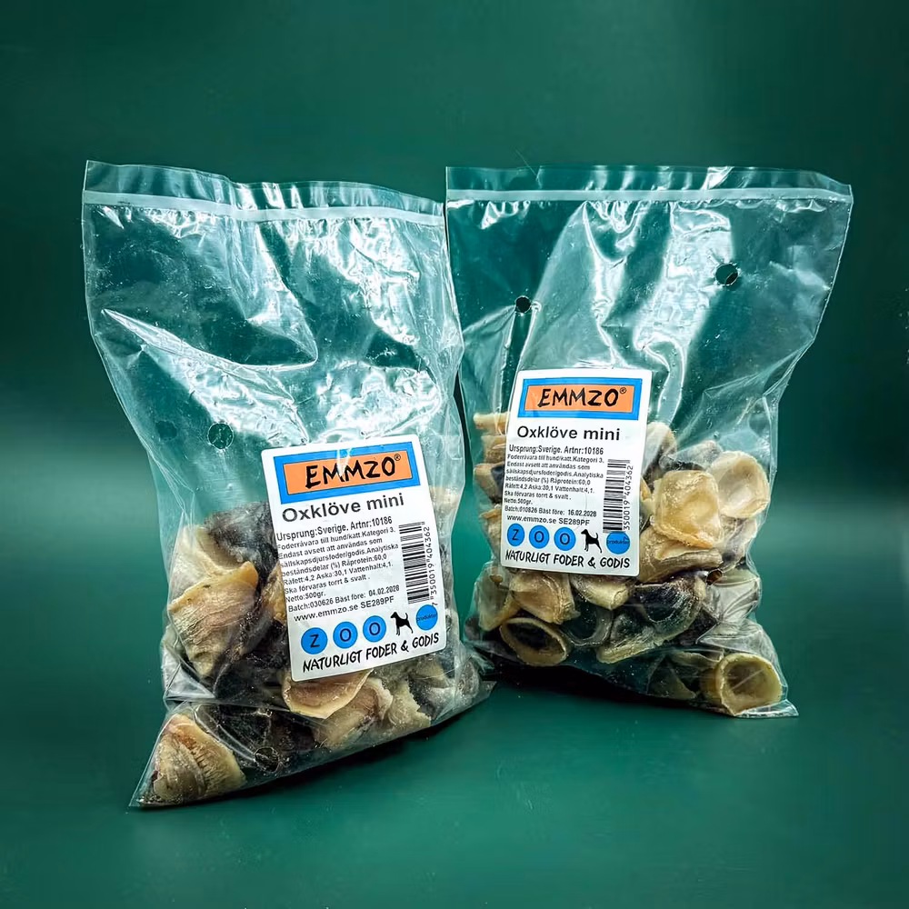 Oxklövar Mini 500 g – EMMZO