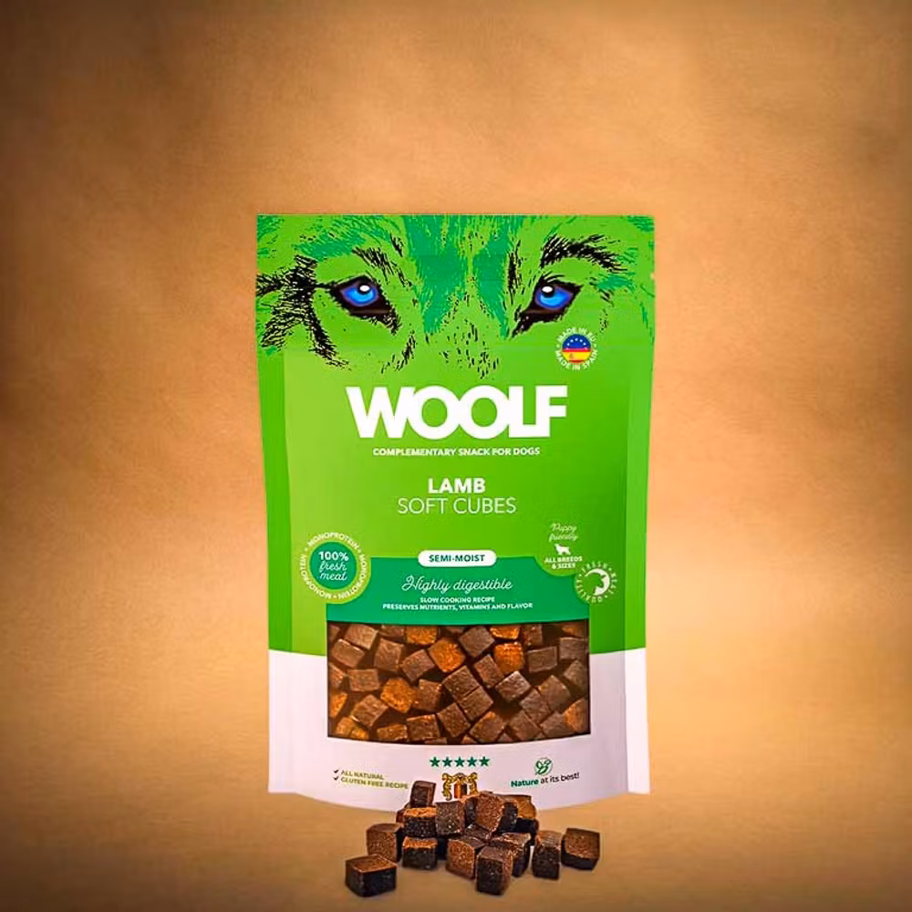 WOOLF Soft Cubes – Lamm 100 g