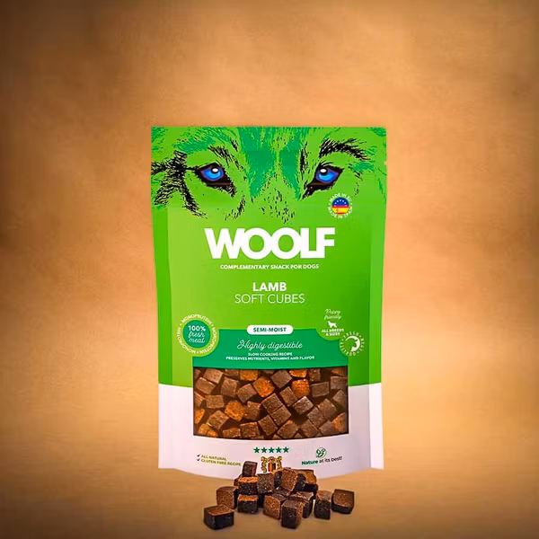 WOOLF Soft Cubes – Lamm 100 g