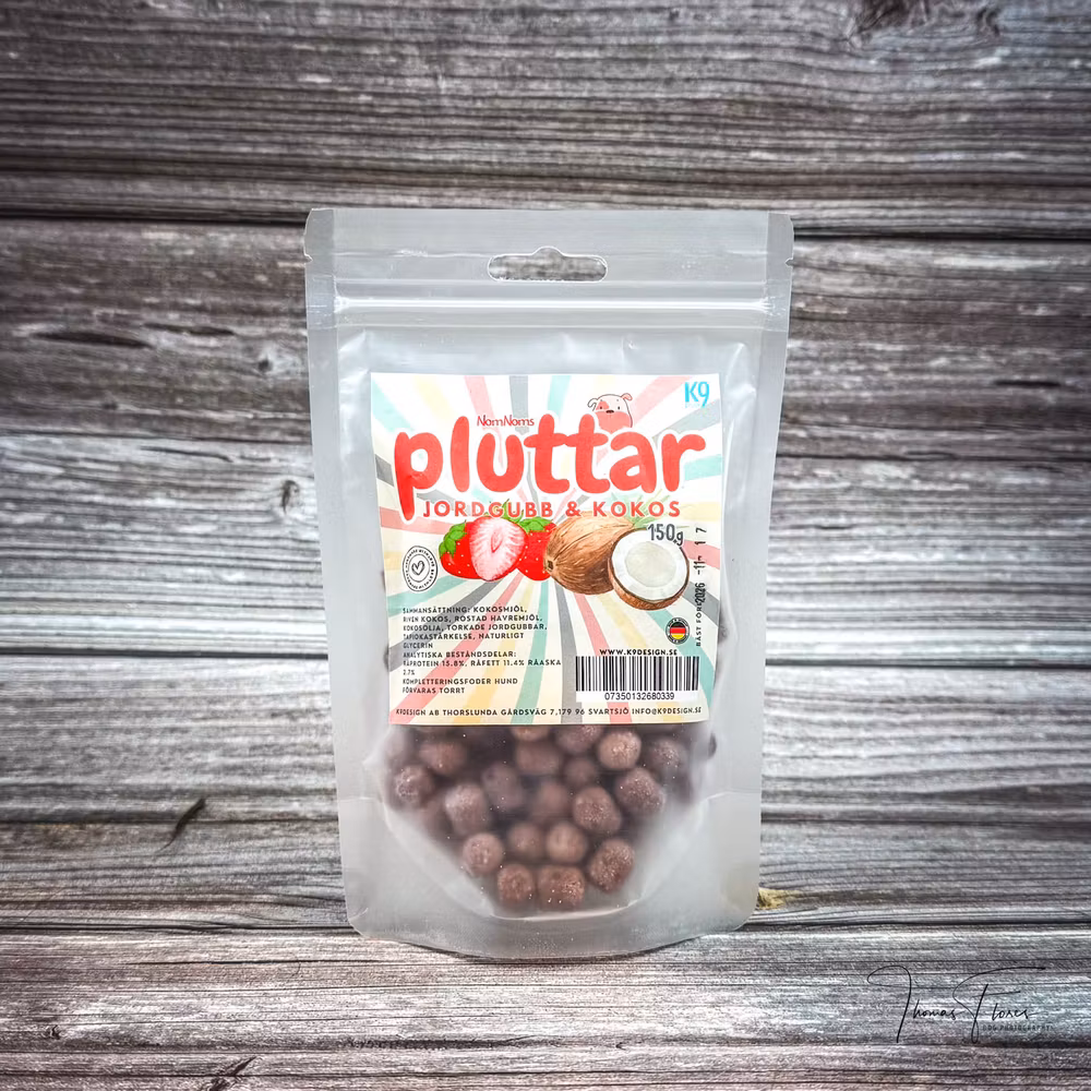 NomNoms Pluttar Jordgubb & Kokos 150 g