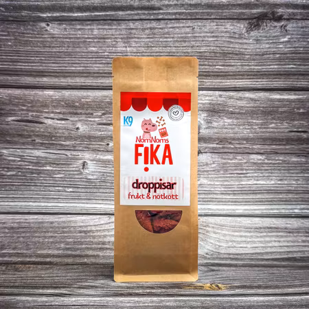 NomNoms FIKA Droppisar – Frukt & Nötkött 100 g