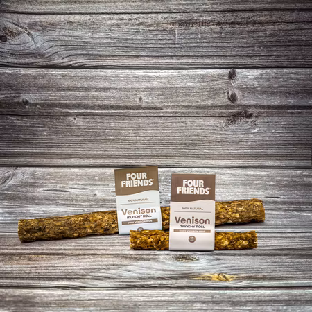 FourFriends Natural Chews – Hjortrulle av råhud