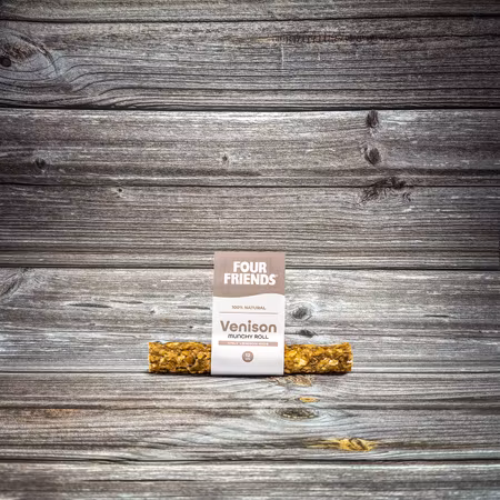 FourFriends Natural Chews – Hjortrulle av råhud