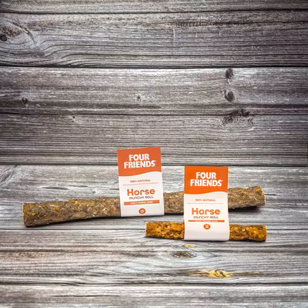 FourFriends Natural Chews – Hästrulle av råhud